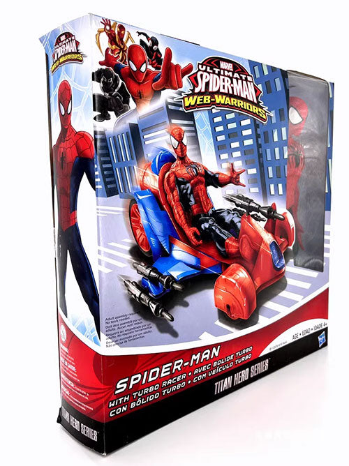 HASBRO MARVEL ULTIMATE SPIDER-MAN WEB WARRIORS TURBO RACER FIGURE