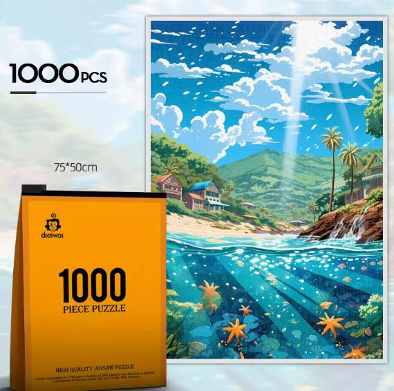 JIGSAW PIZZLE JP029 TO THE CLOUD 1000 PIECE 75 X 50 CM