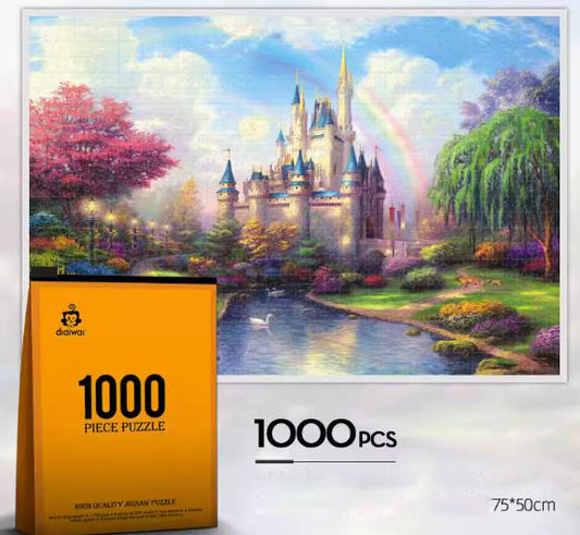 JIGSAW PIZZLE JP035 DREAM CASTLE 1000 PIECE 75 X 50 CM