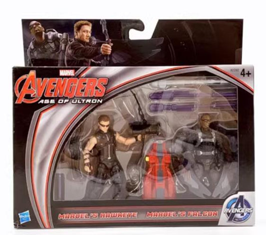 HASBRO MARVEL AVENGERS AGE OF ULTRON MARVEL'S HAWKEYE & FALCON ACTION FIGURE