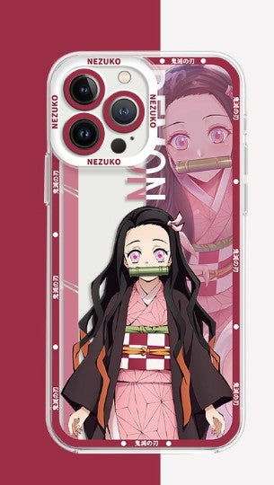 Demon Slayer Anime Phone Case iPhone 11-17 Compatible TPU Protective Cover MC001