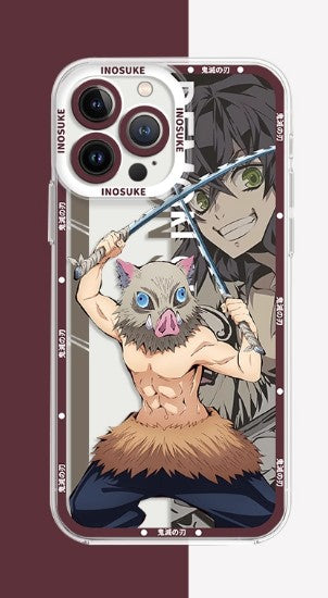 Demon Slayer Anime Phone Case iPhone 11-17 Compatible TPU Protective Cover MC001