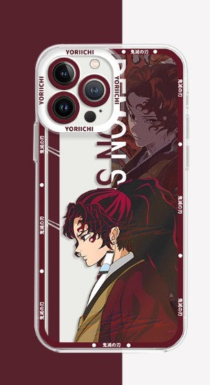 Demon Slayer Anime Phone Case iPhone 11-17 Compatible TPU Protective Cover MC001