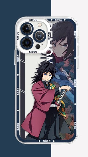 Demon Slayer Anime Phone Case iPhone 11-17 Compatible TPU Protective Cover MC001