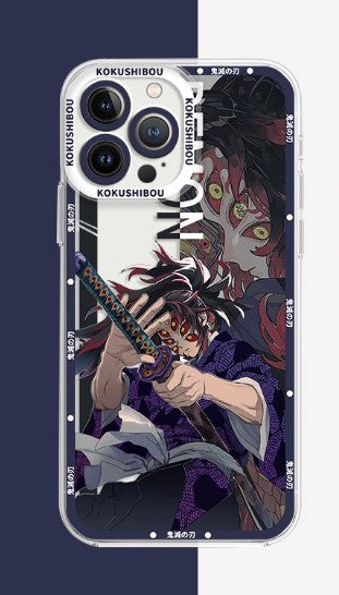 Demon Slayer Anime Phone Case iPhone 11-17 Compatible TPU Protective Cover MC001