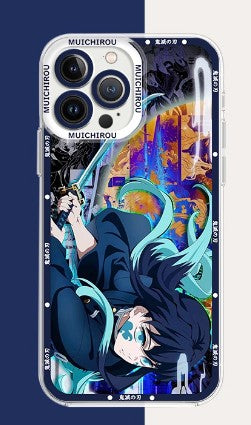 Demon Slayer Anime Phone Case iPhone 11-17 Compatible TPU Protective Cover MC002