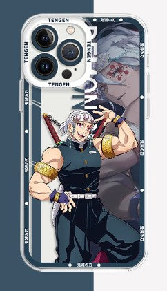 Demon Slayer Anime Phone Case iPhone 11-17 Compatible TPU Protective Cover MC002