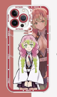 Demon Slayer Anime Phone Case iPhone 11-17 Compatible TPU Protective Cover MC002