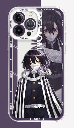 Demon Slayer Anime Phone Case iPhone 11-17 Compatible TPU Protective Cover MC002