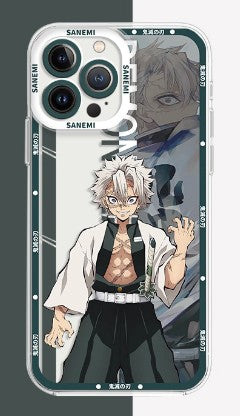 Demon Slayer Anime Phone Case iPhone 11-17 Compatible TPU Protective Cover MC003