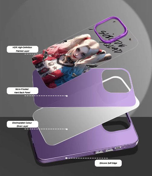 The Joker Phone Case iPhone 11-16 Compatible Silicone Protective Cover MC005
