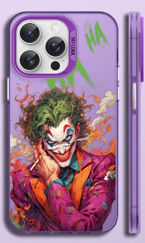 The Joker Phone Case iPhone 11-16 Compatible Silicone Protective Cover MC004