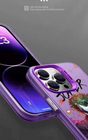 The Joker Phone Case iPhone 11-16 Compatible Silicone Protective Cover MC004