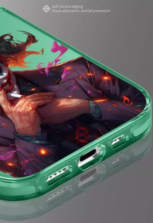 The Joker Phone Case iPhone 11-16 Compatible Silicone Protective Cover MC004