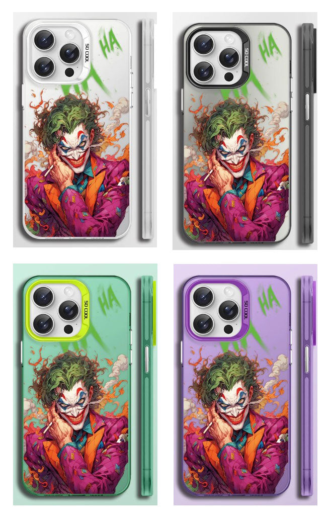 The Joker Phone Case iPhone 11-16 Compatible Silicone Protective Cover MC004