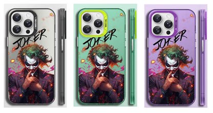 The Joker Phone Case iPhone 11-16 Compatible Silicone Protective Cover MC005