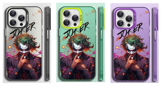 The Joker Phone Case iPhone 11-16 Compatible Silicone Protective Cover MC005