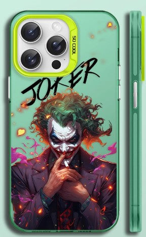 The Joker Phone Case iPhone 11-16 Compatible Silicone Protective Cover MC005