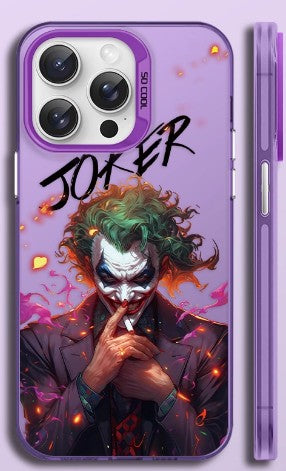 The Joker Phone Case iPhone 11-16 Compatible Silicone Protective Cover MC005