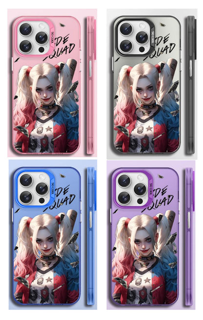Harley Quinn Phone Case iPhone 11-16 Compatible Silicone Protective Cover MC006