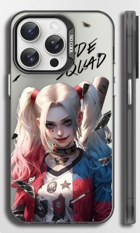 Harley Quinn Phone Case iPhone 11-16 Compatible Silicone Protective Cover MC006