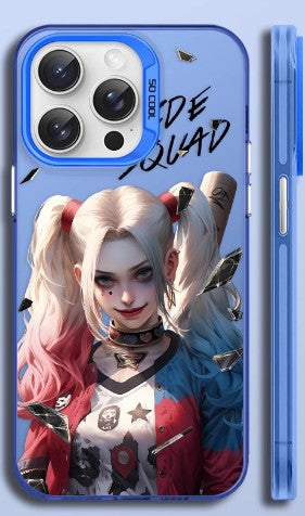 Harley Quinn Phone Case iPhone 11-16 Compatible Silicone Protective Cover MC006