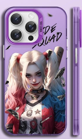 Harley Quinn Phone Case iPhone 11-16 Compatible Silicone Protective Cover MC006