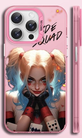 Harley Quinn Phone Case iPhone 11-16 Compatible Silicone Protective Cover MC007