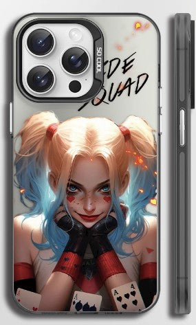 Harley Quinn Phone Case iPhone 11-16 Compatible Silicone Protective Cover MC007
