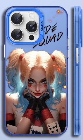 Harley Quinn Phone Case iPhone 11-16 Compatible Silicone Protective Cover MC007