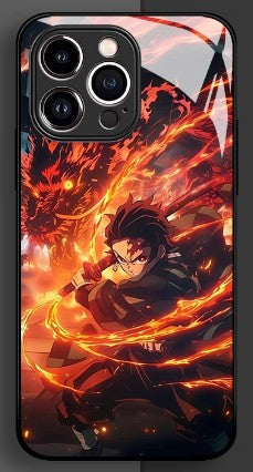 Demon Slayer Anime Phone Case iPhone 11-17 Compatible Silicone Protective Cover MC009
