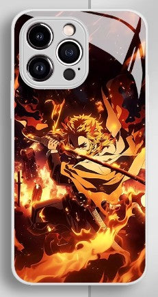 Demon Slayer Anime Phone Case iPhone 11-17 Compatible Silicone Protective Cover MC009