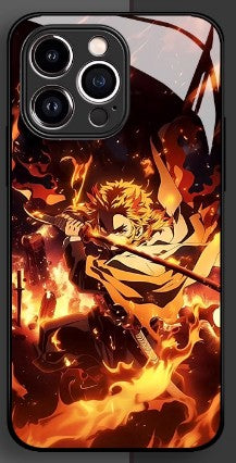 Demon Slayer Anime Phone Case iPhone 11-17 Compatible Silicone Protective Cover MC009