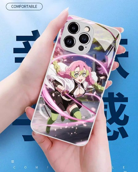 Demon Slayer Anime Phone Case iPhone 11-17 Compatible Silicone Protective Cover MC010