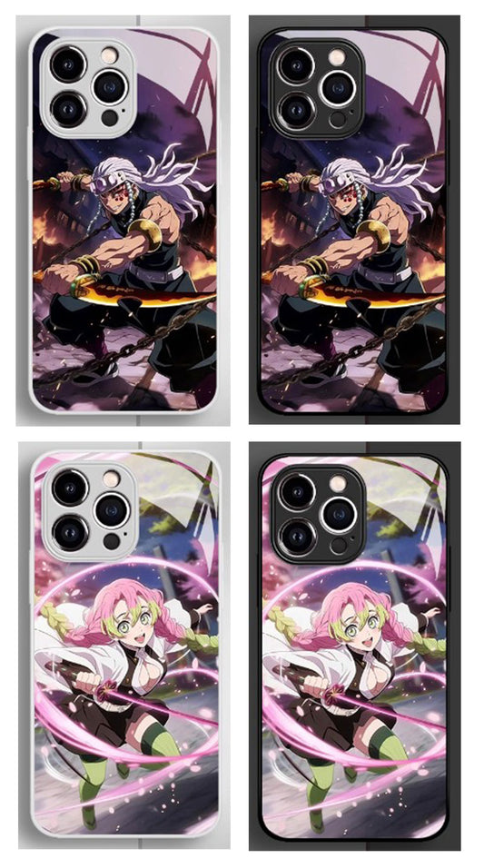 Demon Slayer Anime Phone Case iPhone 11-17 Compatible Silicone Protective Cover MC010