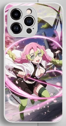 Demon Slayer Anime Phone Case iPhone 11-17 Compatible Silicone Protective Cover MC010