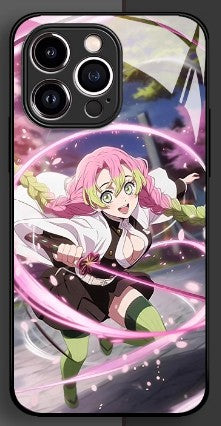 Demon Slayer Anime Phone Case iPhone 11-17 Compatible Silicone Protective Cover MC010