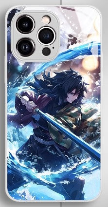 Demon Slayer Anime Phone Case iPhone 11-17 Compatible Silicone Protective Cover MC011