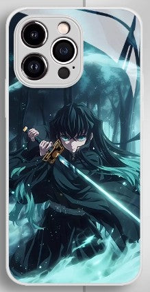 Demon Slayer Anime Phone Case iPhone 11-17 Compatible Silicone Protective Cover MC011
