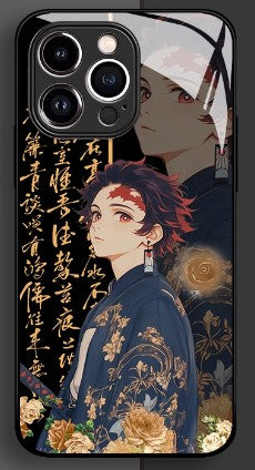 Demon Slayer Anime Phone Case iPhone 11-16 Compatible Silicone Protective Cover MC012