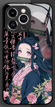 Demon Slayer Anime Phone Case iPhone 11-16 Compatible Silicone Protective Cover MC012