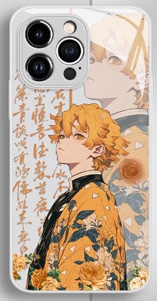 Demon Slayer Anime Phone Case iPhone 11-16 Compatible Silicone Protective Cover MC012