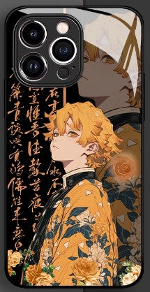 Demon Slayer Anime Phone Case iPhone 11-16 Compatible Silicone Protective Cover MC012