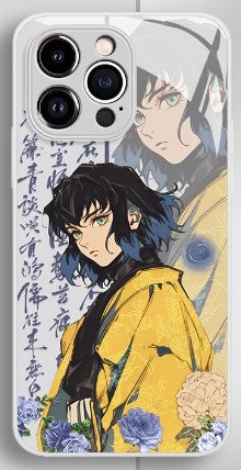 Demon Slayer Anime Phone Case iPhone 11-16 Compatible Silicone Protective Cover MC013