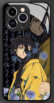 Demon Slayer Anime Phone Case iPhone 11-16 Compatible Silicone Protective Cover MC013