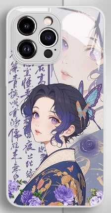 Demon Slayer Anime Phone Case iPhone 11-16 Compatible Silicone Protective Cover MC013