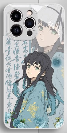 Demon Slayer Anime Phone Case iPhone 11-16 Compatible Silicone Protective Cover MC014