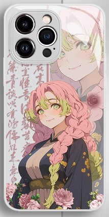 Demon Slayer Anime Phone Case iPhone 11-16 Compatible Silicone Protective Cover MC014