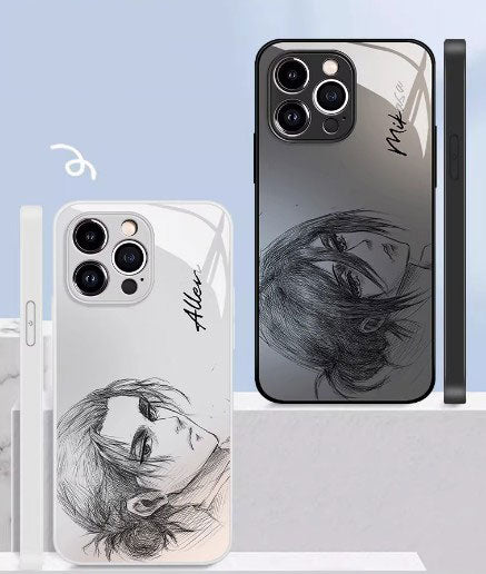 Attack on Titan Anime Phone Case iPhone 11-17 Compatible Silicone Protective Cover MC015