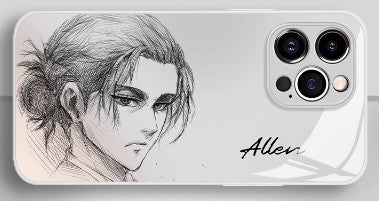 Attack on Titan Anime Phone Case iPhone 11-17 Compatible Silicone Protective Cover MC015